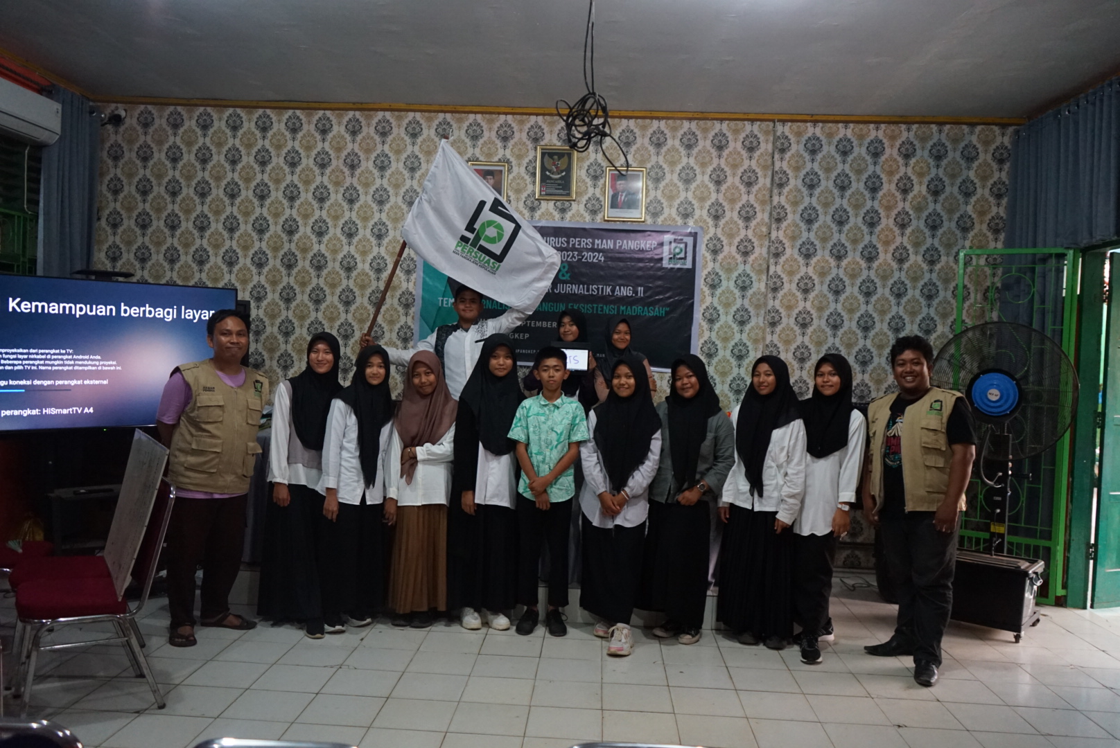 Pelantikan Pengurus dan Pelatihan Dasar Jurnalis Angkatan II Pers MAN Pangkep