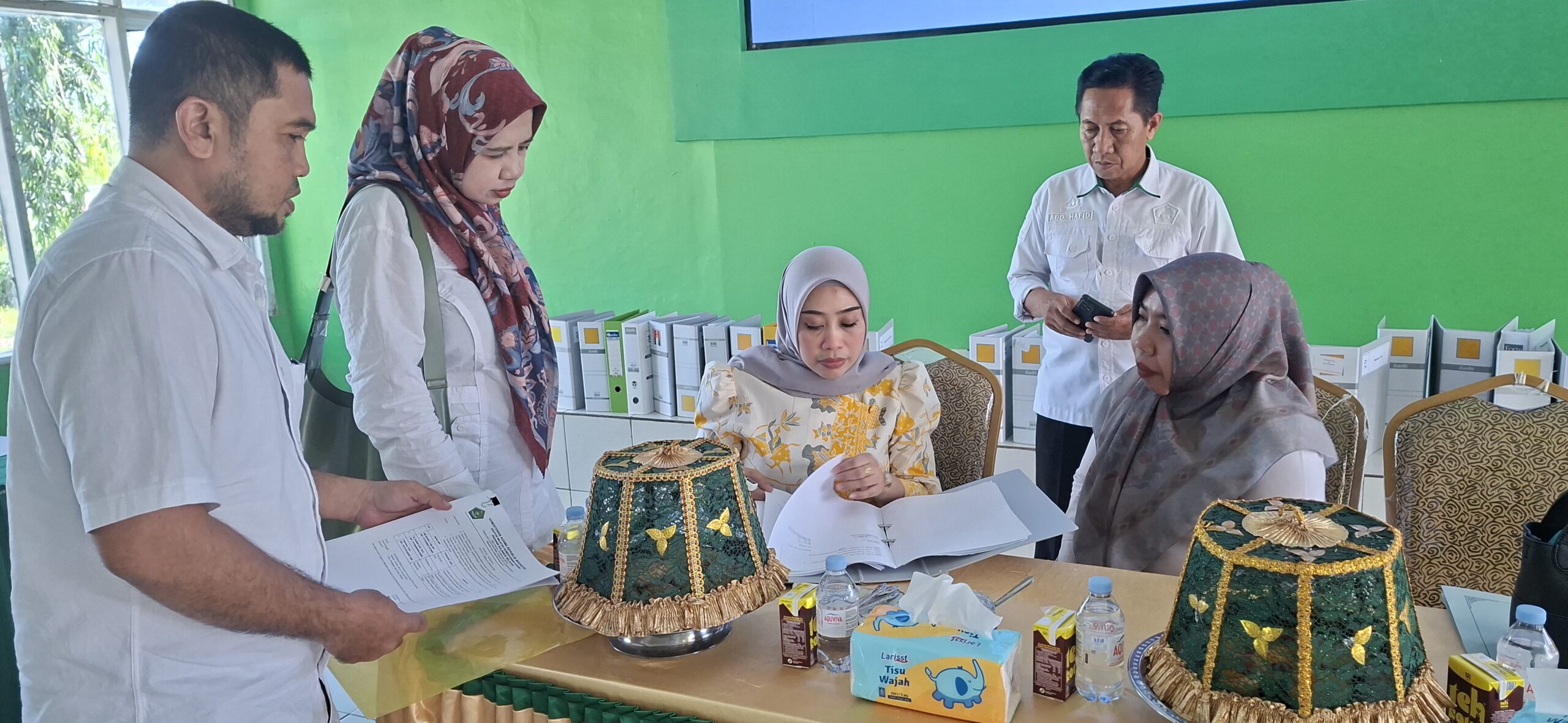 Menuju Madrasah Berkinerja Unggul, MAN Pangkep Jalani Monitoring TPG dan Beban Kerja Guru