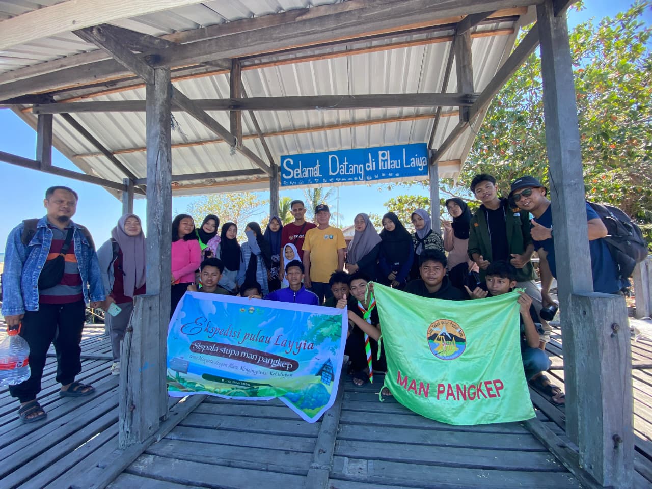 Ekspedisi Pulau Laiya, Wadah Belajar Cinta Alam SISPALA STUPA MAN Pangkep